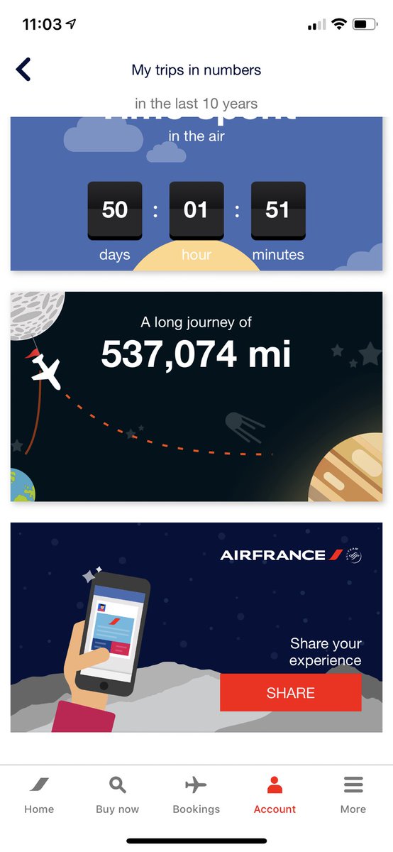 Adrien Nussenbaum (@adriennus) on Twitter photo Shame on <a href="/airfrance/">Air France</a> treating customers like (...) 537000 miles flown and they won’t let me change a business class ticket because it says in small somewhere non modifiable. No wonder the company is going down. Shame on <a href="/airfrance/">Air France</a> treating customers like (...) 537000 miles flown and they won’t let me change a business class ticket because it says in small somewhere non modifiable. No wonder the company is going down.
