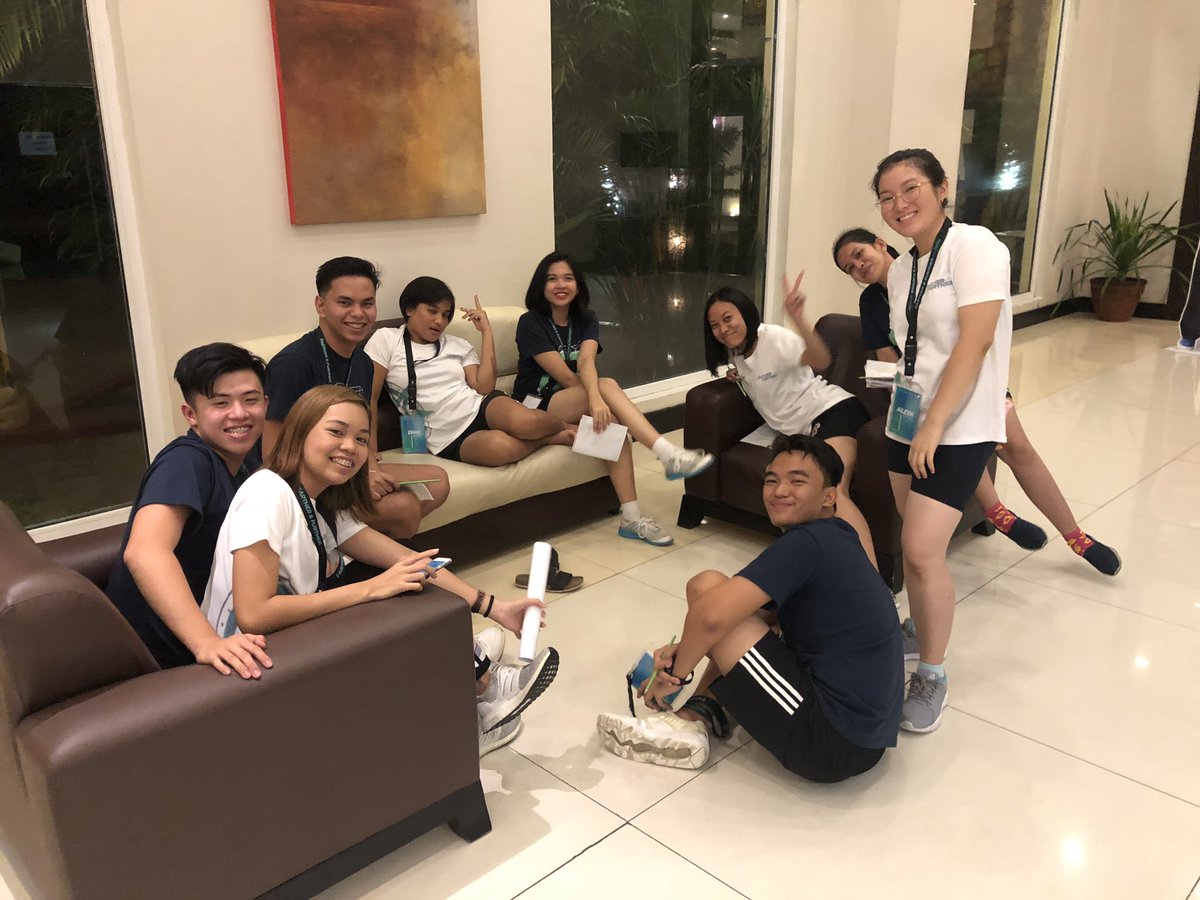 ust_csc's tweet image. Now, the Thomasian Student Leaders are having a sharing session regarding their experiences. 

#CSCLTS2019 
#CSCFartherAndFurther