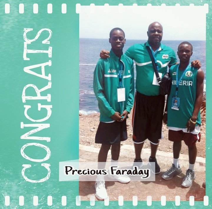 SBM_Foundation's tweet photo. @SBM_Foundation is happy to celebrate one of our own, Precious Faraday (left in photo). He is currently representing Nigeria at the FIBA under 16 Africa Championship in Cape Verde.

We wish you and the team a victorious tournament. Keep soaring.
#FIBAU16africa #sbmfoundation https://t.co/divD40rjTL