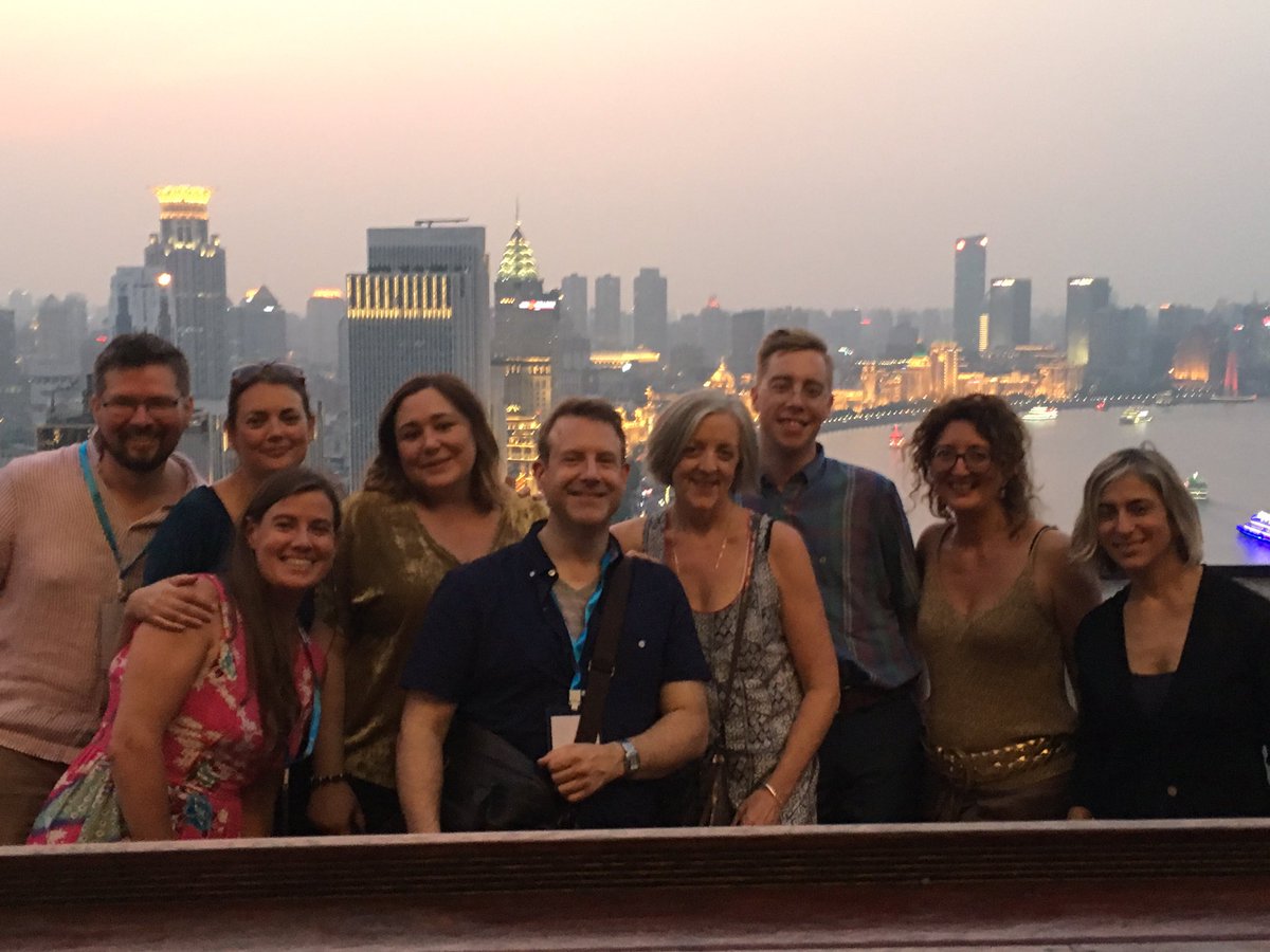 Getting started @iftrcomms #IFTR2019 with the welcome drinks in #Shanghai @IFTRInt_medial thanks @LiamJarvis @karenasavage for organizing!