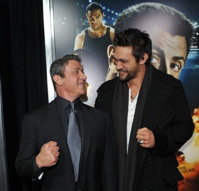 A big happy birthday to Jason Momoa s Bullet to the Head co-star Sylvester Stallone today! 