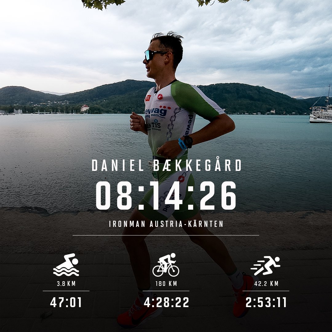 IRONMANtri's tweet image. Daniel Bækkegård takes home his first-ever IRONMAN win at the 2019 #IMAustria! 🔥