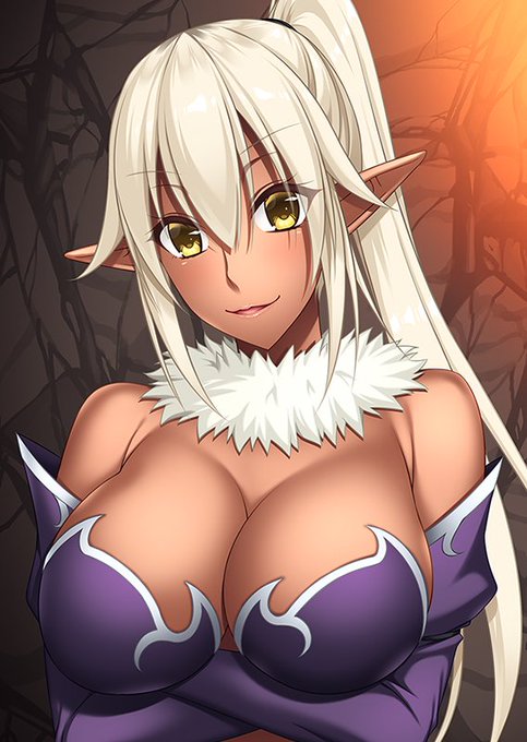 ダークエルフさん。 