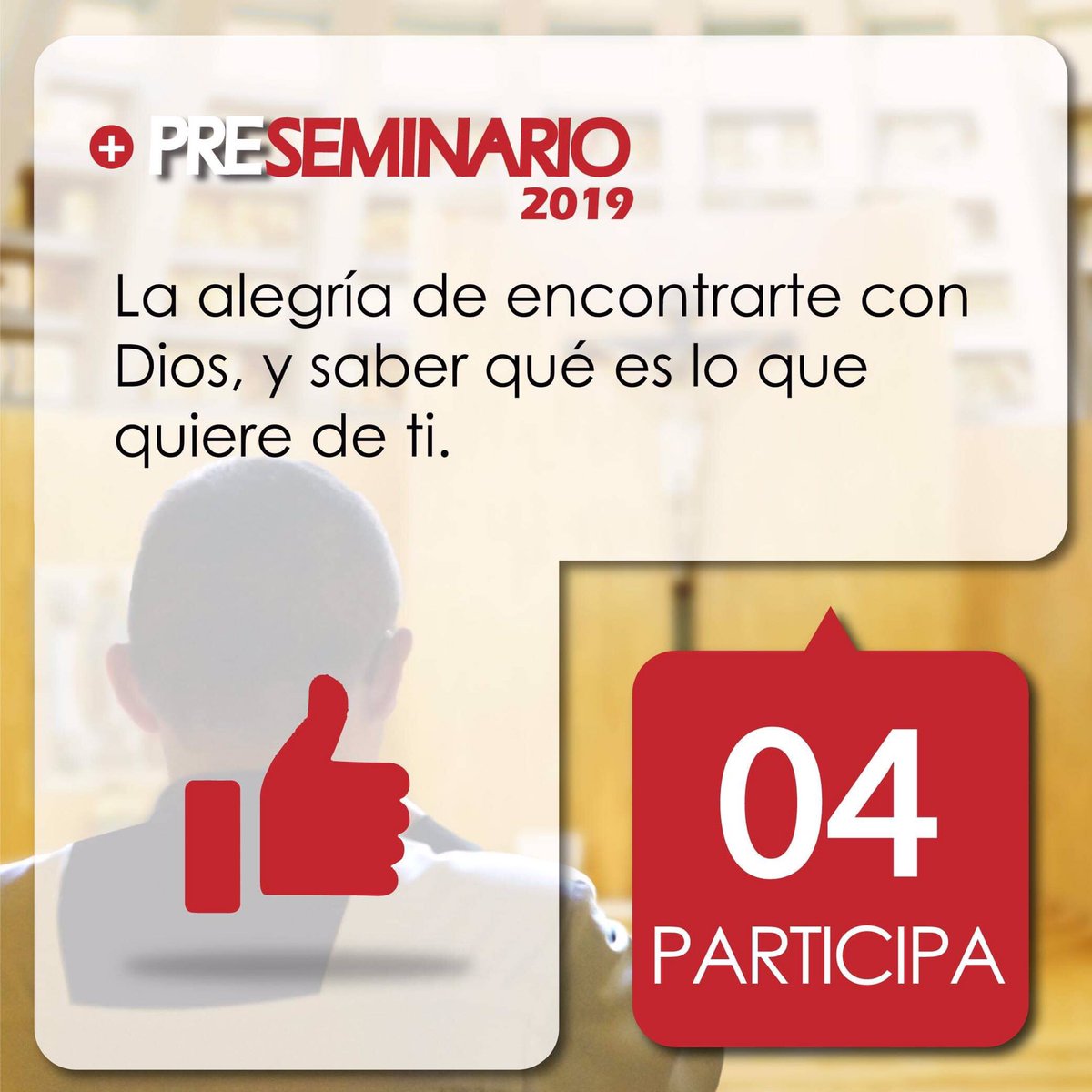 Semi_Toluca's tweet photo. #PRESEMINARIO2019 ✨ 
 “¿Qué debo hacer, Señor” Hch. 22,10  

#INSCRIPCIONES
17 de julio 📆 9:00 am https://t.co/krtxowzJUz