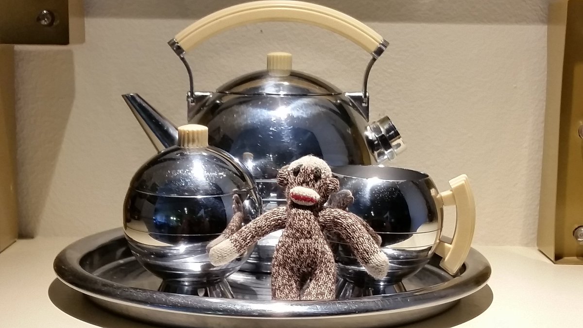 TravelMonk2's tweet photo. "I like large parties they are so intimate at small parties there isn't any privacy." -- The Great Gatsby
Let's have a large tea party featuring my cosmic art deco tea service set!!
#chillinWithTM2 #afternoontea #artdeco #MonkeysHaveAllTheFun #monkeytime #stylishmonkey https://t.co/0FWebRcerO