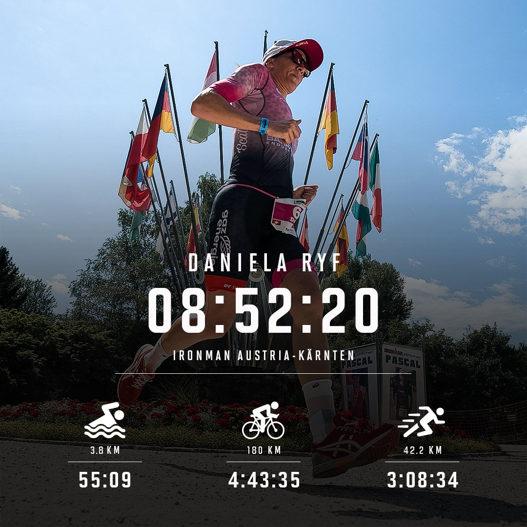 IRONMANtri's tweet image. It's now been more than 3 years since @danielaryf last finished an IRONMAN in over 9 hours. #IMAustria