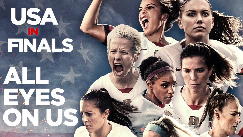 TiffanyKTXL's tweet photo. I’m watching on @FOX40 right now!  Go USA! https://t.co/jbuw4yOpoK
