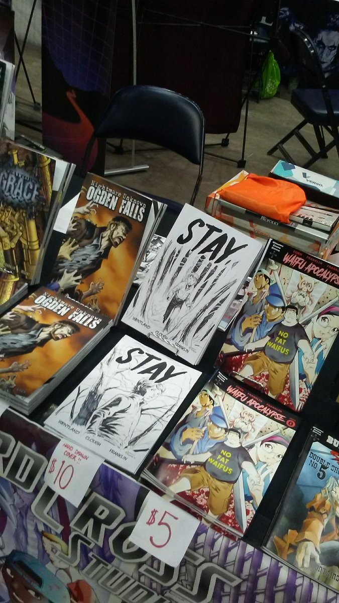 WaywardCrossArt's tweet photo. It's time for day 2 at Youngstown Comic Con! #youngstowncomiccon #youngstowncomiccon2019 https://t.co/TmOFHmtWrn