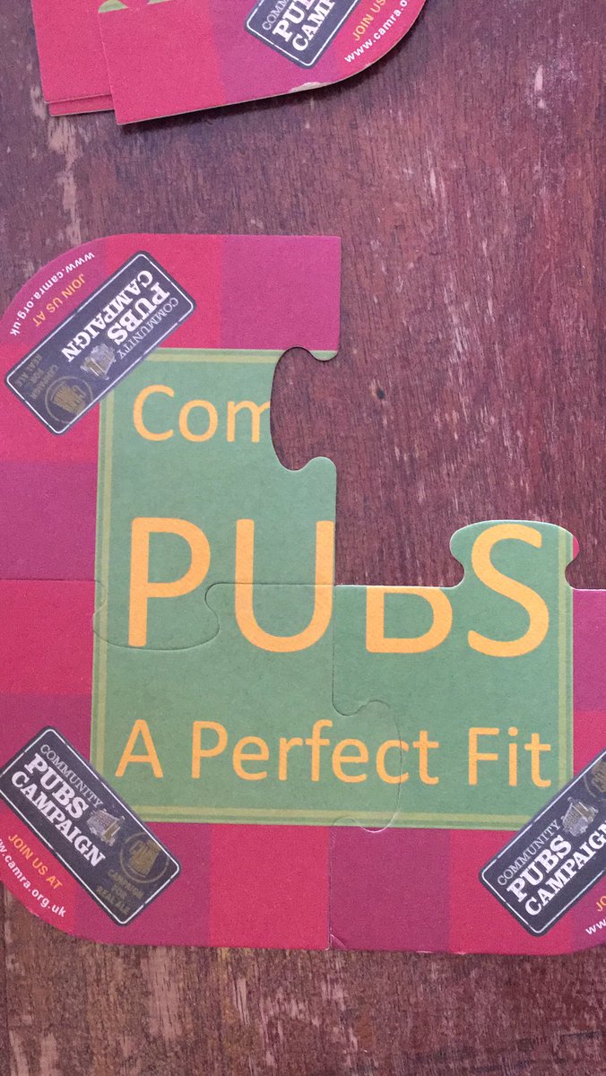 Emma Abel (@eabel77) on Twitter photo <a href="/RotherhamCAMRA/">Rotherham CAMRA</a> only leaving three parts of the puzzle for Wath Tap??? Not fair I am distressed I can’t finish it! <a href="/RotherhamCAMRA/">Rotherham CAMRA</a> only leaving three parts of the puzzle for Wath Tap??? Not fair I am distressed I can’t finish it!