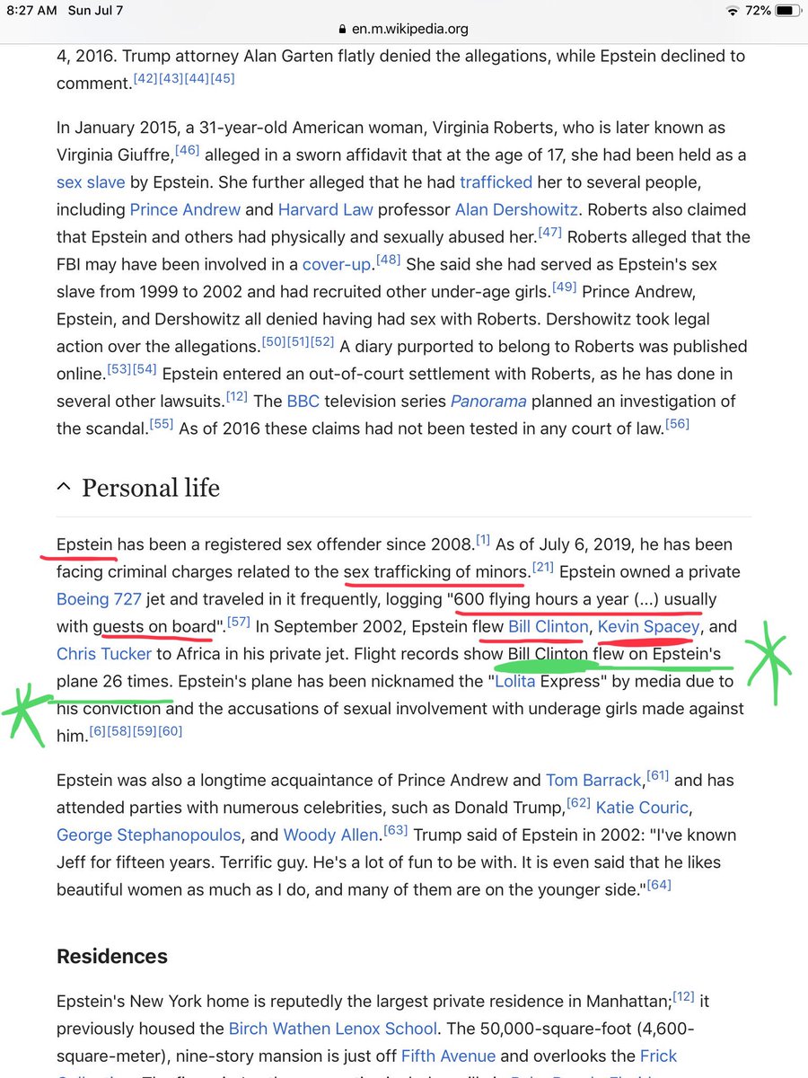 Epstein’s Wikipedia Page Edited To Remove Ties To Bill Clinton plus MORE D-4m9njWkAAClPO