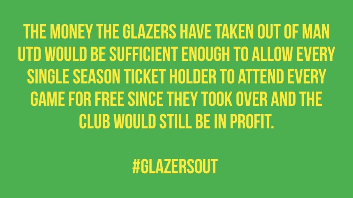 EamonnG86's tweet photo. @Mrfrye88 @TotallyMUFC @ThomasCookUK No the ultimate dream is getting the #GlazersOut of @ManUtd #BoycottThomasCook https://t.co/usOj3seeEq