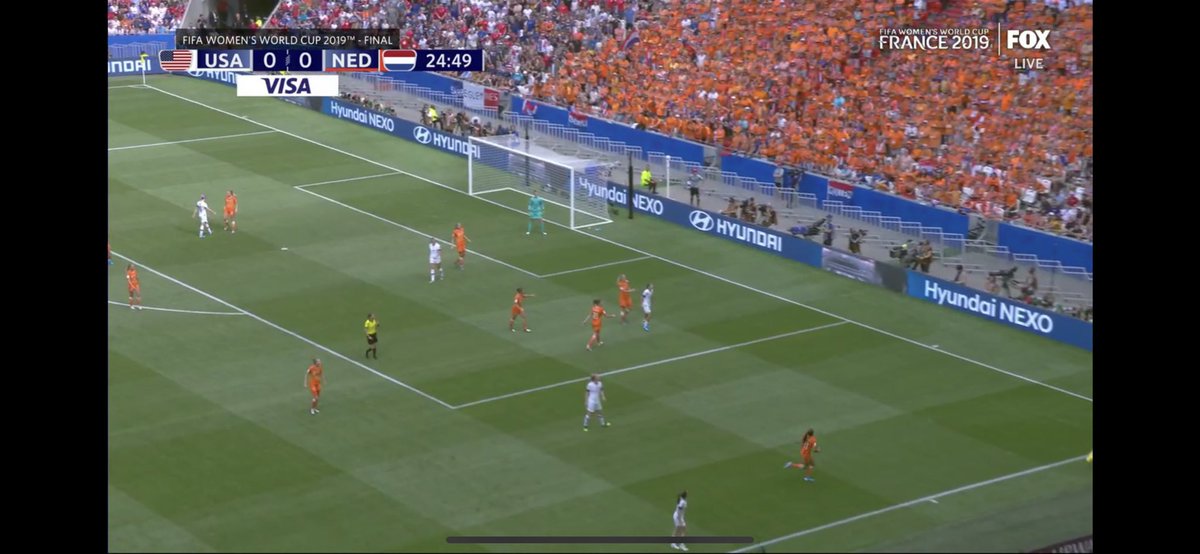 All tournament long during the #WWC2019 <a href="/Hyundai_Global/">Hyundai Worldwide</a> has been promoting the #Nexo on the stadium signage.  Great support for the #hydrogen #FCEV and a #zeroemission transportation future.  Go #USWNT!