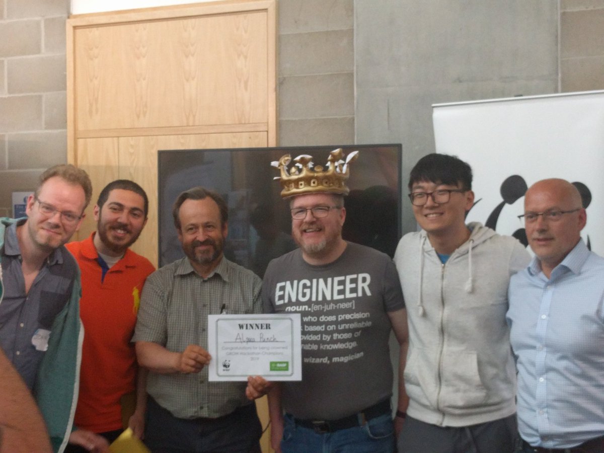 uk_baz's tweet photo. And the winner of the 2019 @AgriTechEast. hackathon was powered by a @Raspberry_Pi https://t.co/eLhNK8vG9w