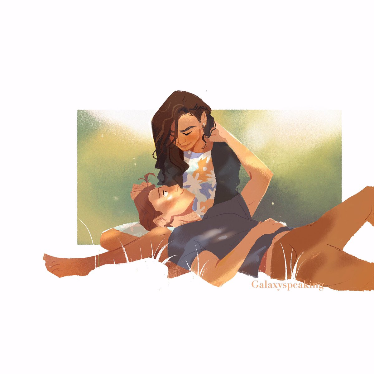 galaxyspeaking's tweet photo. Hey little girl, I want to be your boyfriend 🎵 - it’s the summer of spideychelle and I’m here for it!! #SpiderManFarFromHome https://t.co/duJlFvfFBn