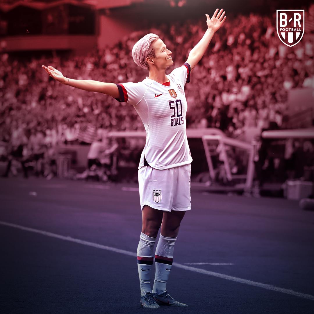 WE HAVE A GOAL.Megan Rapinoe scores her 50th USWNT goal 1-0. 