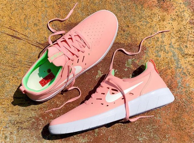 nyjah huston shoes pink