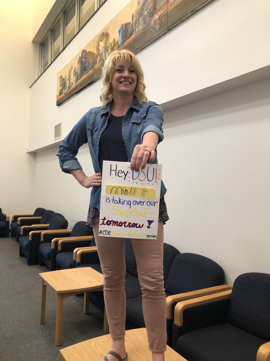 DSUCareer's tweet photo. Another boss lady of ours has an awesome day planned for you tomorrow! Tune in to our snapchat @dsucareer https://t.co/f6lHfx2OYf