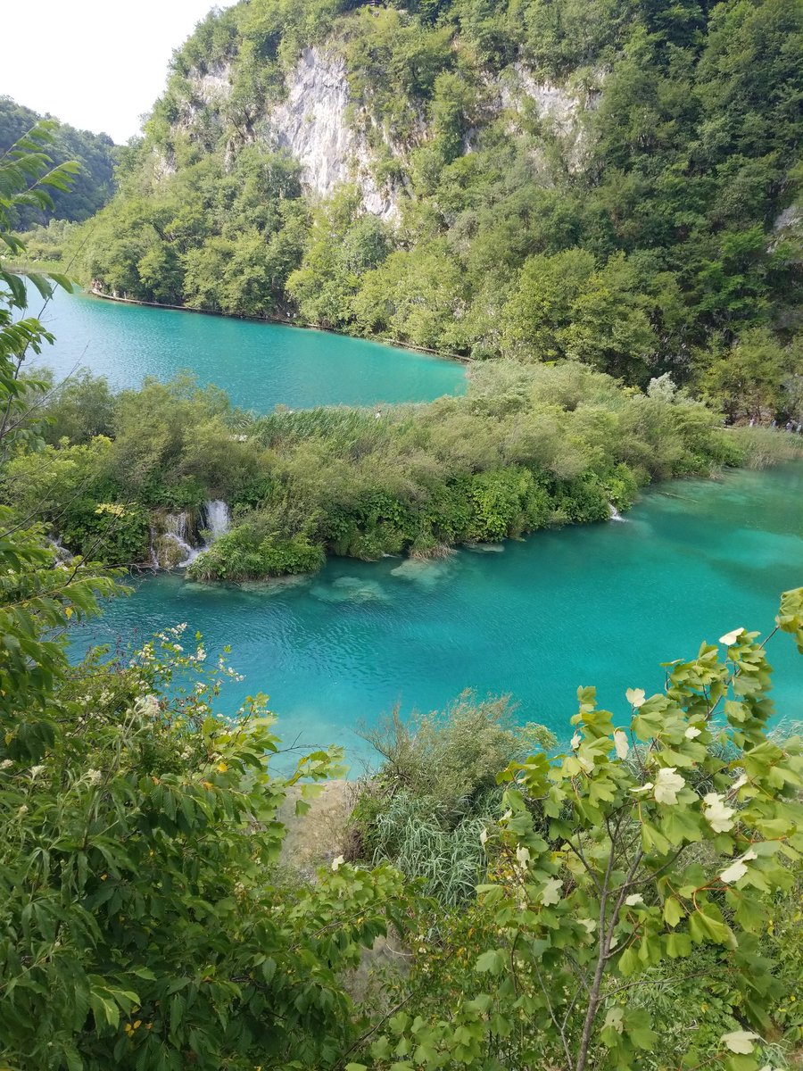IndStateAbroad's tweet photo. Faculty-led students are taking a break from teaching to enjoy a weekend outside of Zagreb. They heard the Sea Organ, saw the Church of St. Donatus, swam in the Adriatic Sea and hiked through the Plitvice Lakes National Park! π΅ππ³ #SycamoresAbroad #STATEabroad #Zadar #Plitvice https://t.co/1yEM6r9868