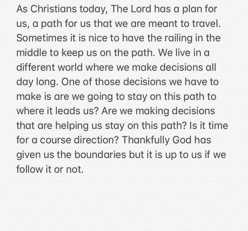 FUMCADA's tweet image. Notes from @revbmat this morning! Have a great week!