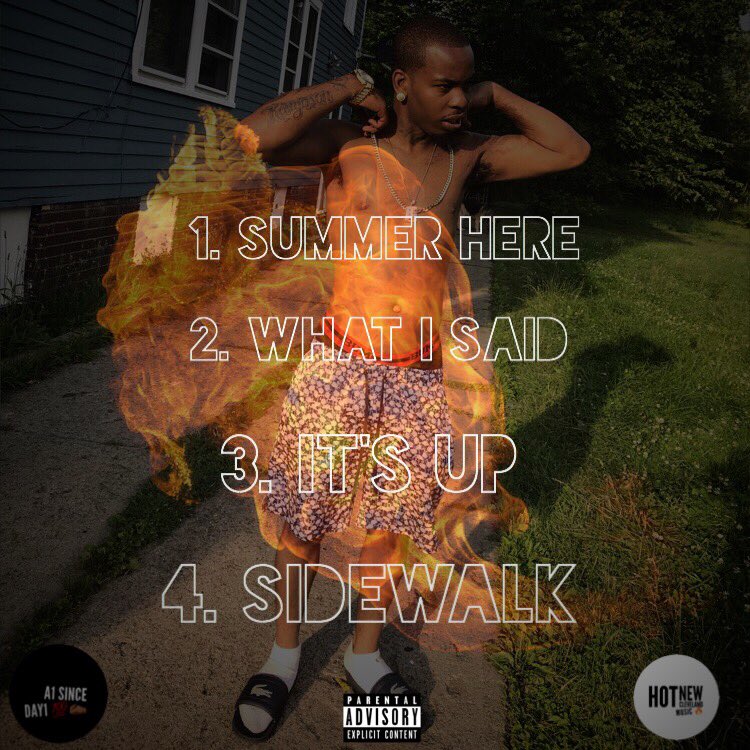 New 4 Song EP 💿❗️❗️ Just Released Exclusively On @HotNewCLEMusic 🔥 #Soundcloud “Summer Mine” 💿🎧