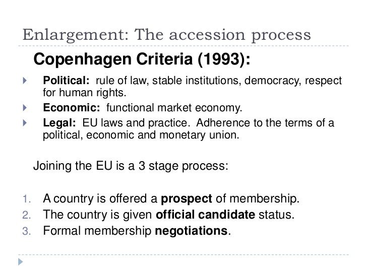 The next pitfall is even if they do conceed that an iScot would have left with a yes vote, and that we would need to apply, and to meet the Copenhagen criteria, often the level of understanding stops at a high-level summary like this one;