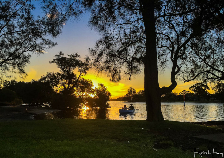 FlightsToFancy's tweet photo. Catch a magical sunset at Great Lakes Holiday Park Forster ... https://t.co/2M7kuVfWoy #NewSouthWales #Australia #forster #GreatLakes https://t.co/cfnGuH37uU