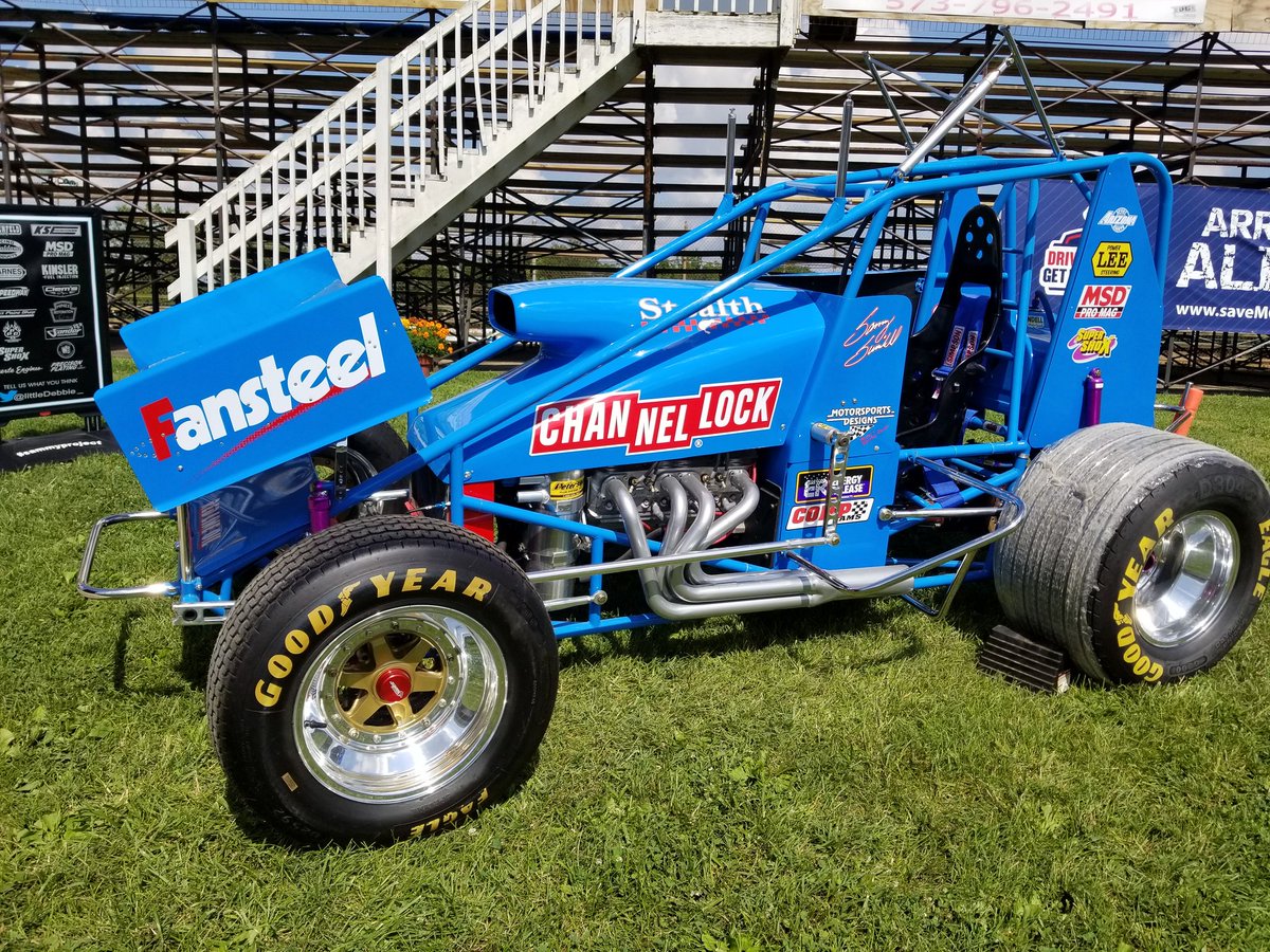 MoRaceFan's tweet photo. Sammy Swindell project car on display this evening at Double X Speedway in California Mo
#sammyproject https://t.co/otCIOHvkOZ