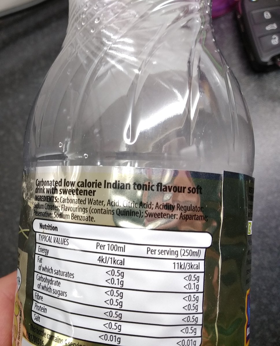 TimPell's tweet image. Aldi.. Tonic Water flavour?.. What are we drinking here?