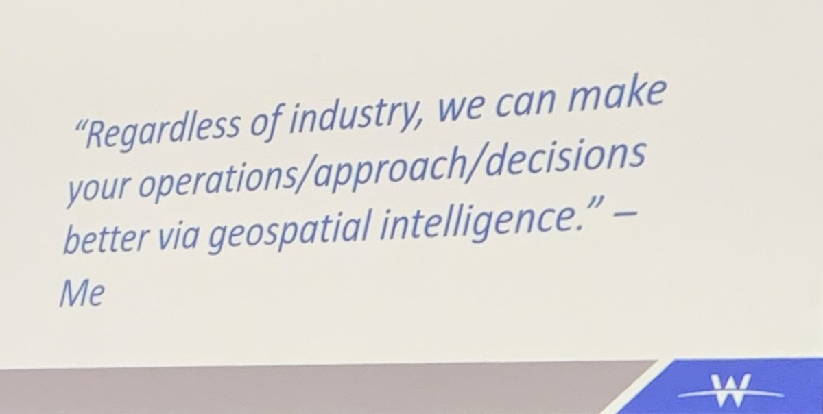 EsriAEC's tweet photo. @woolpert can #SeeWhatOthersCant because they integrate geospatial concepts throughout their workflows #AEG #EsriAEC #EngineeringSummit https://t.co/xcuIS1dOsr