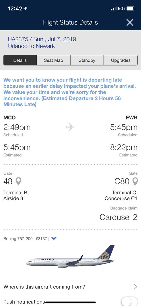 Al_O1972's tweet photo. Another united flight experience.. Keep delaying... Said it was weather and new about it yesterday #unitedAIRLINES #United no food for travelers https://t.co/ul6qrO1wHe