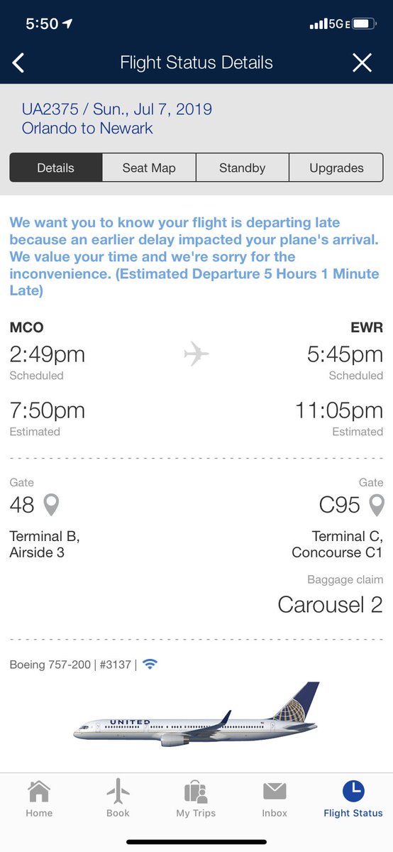 Al_O1972's tweet photo. Another united flight experience.. Keep delaying... Said it was weather and new about it yesterday #unitedAIRLINES #United no food for travelers https://t.co/ul6qrO1wHe