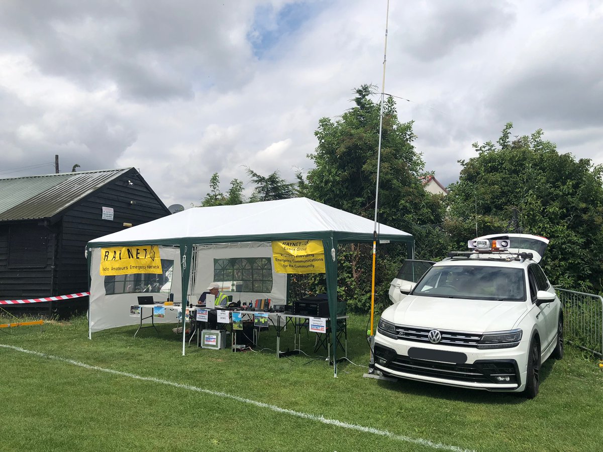 2E0XTA's tweet image. Great Day on duty with @EssexRAYNET and @essexradiohire for Maldon Classic Car Show 📟 Why not join us? #raynet #essex
