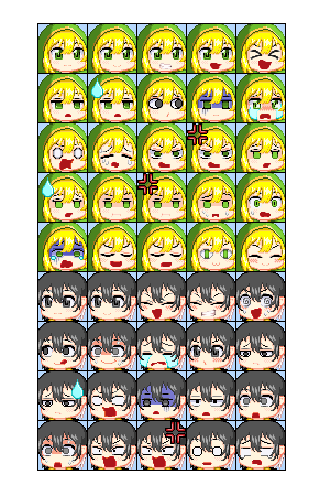 シャドール ヒラメキ Pa Twitter Pixiv ノ アベル君 ト アテネちゃん デス 主ニ ドット絵デス Abellpic