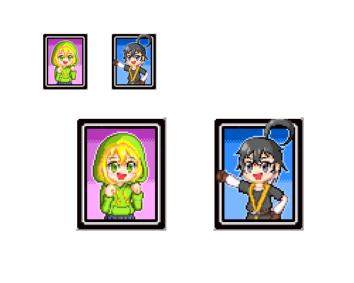 シャドール ヒラメキ Pa Twitter Pixiv ノ アベル君 ト アテネちゃん デス 主ニ ドット絵デス Abellpic