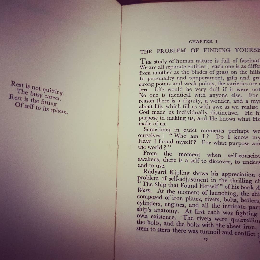 clevercommsco's tweet photo. Thumbing through this 1936 book and amazed at how modern it really was (and scarily, how very little has changed). Just ordered a copy to digest in more detail as the quote really struck a chord #workingmum #balance https://t.co/Gskj4w3C0s