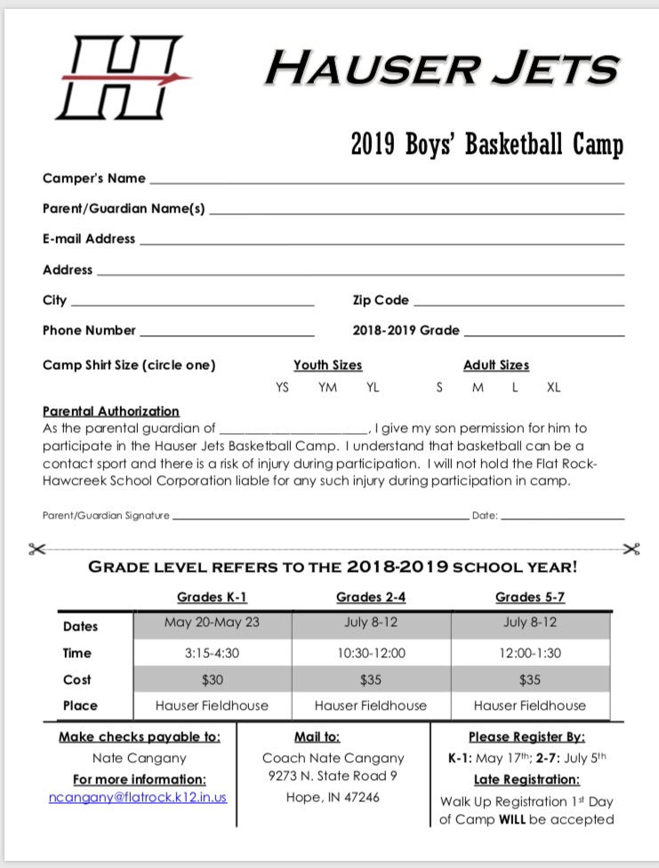 Hauser Basketball tweet media