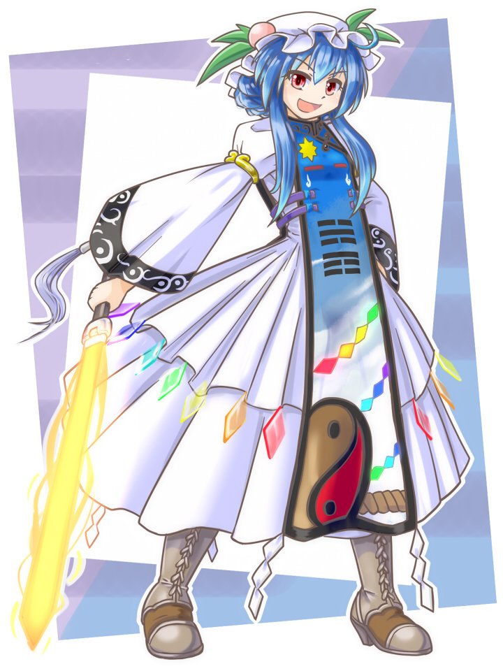 道士服天子 #東方 #比那名居天子 pixiv.net/member_illust.…