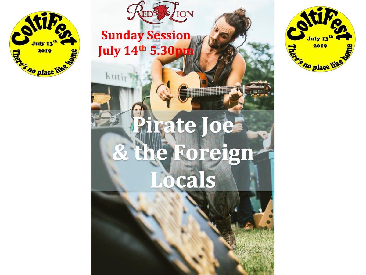 Top band playing next Sunday at the slightly later time of 530pm. #entertaining #gypsy #ska #funk #talented recently back from #touring don’t miss our very favourite #piratejoeandtheforeignlocals