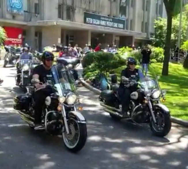 Great ⁦<a href="/RevItUp4Kids/">RevItUpForSickKids</a>⁩ ride today with my Big Brother. Congrats to all the riders supporting ⁦<a href="/sickkids/">SickKids Foundation</a>⁩ heart centre and a big thank you to the volunteers!