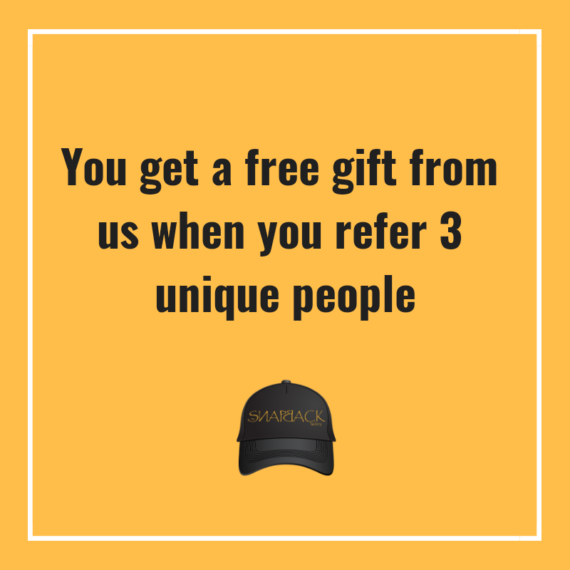 DSnapBackGang's tweet photo. As you go into a new week, remember that we owe you a gift when you refer 3 different people to us.
Tell them we make the best custom snapback (facecap) and Tshirts. Simple right?
#customisedsnapback #Facecap #snapback #customizedfacecap #customizedtshirts #customisedfacecaps https://t.co/K1t8MPTEcM