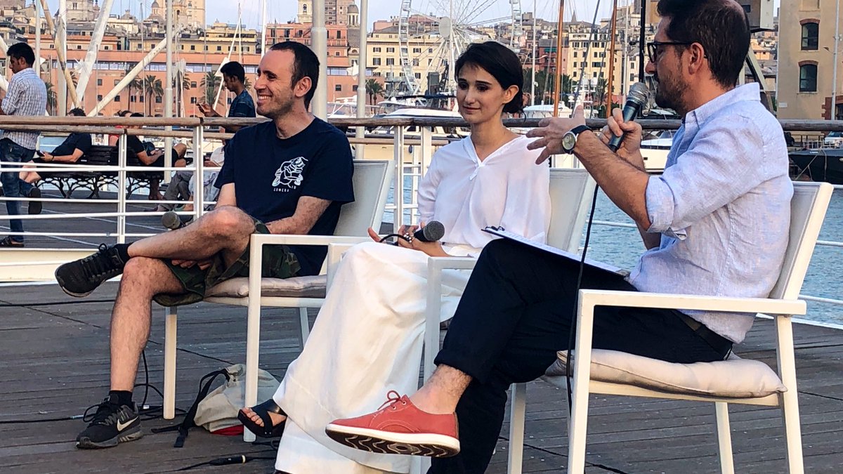 PortoAnticoGe's tweet image. Comincia l’intervista a Linda Caridi per il quinto appuntamento di #CineComicFest19 🎥 #EstateSpettacolo19