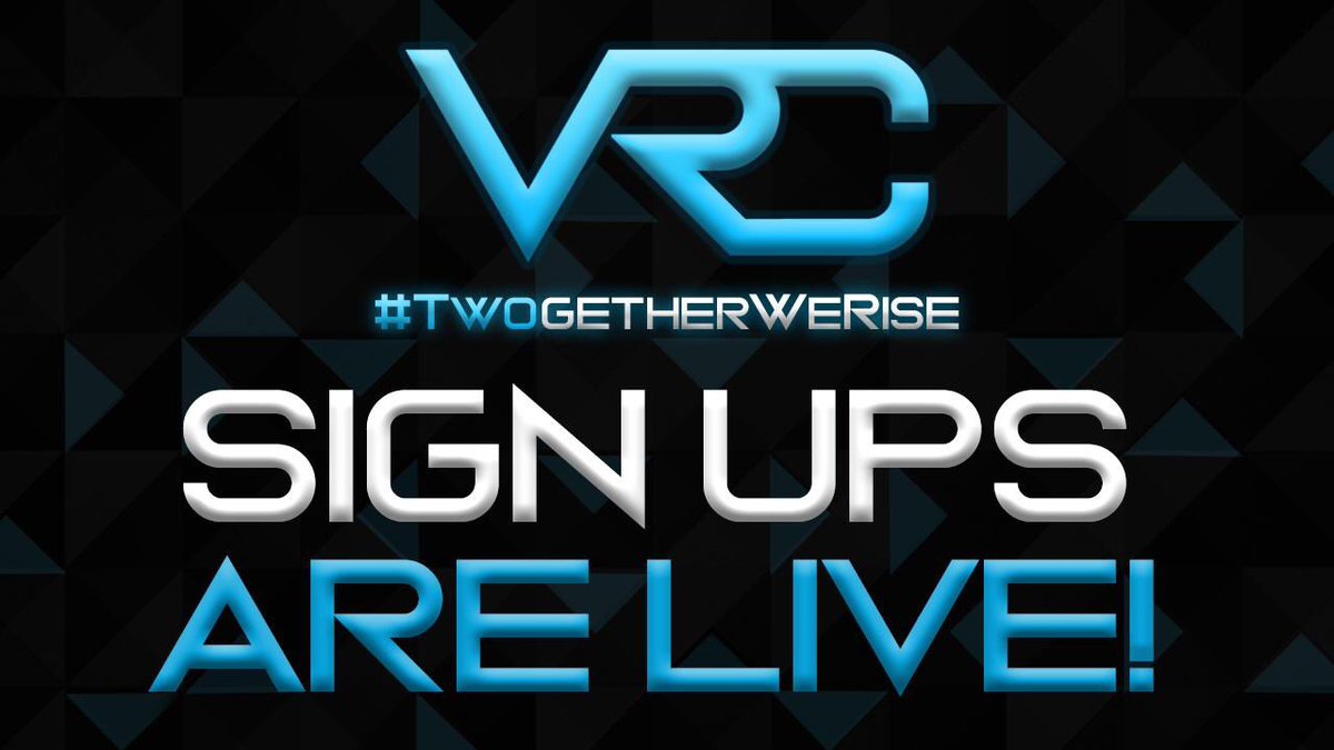 Official_VRC's tweet photo. HERE WE HAVE IT, SIGN-UPS FOR VRC SEASON 2 ARE NOW LIVE! 🏎🔥

No assists 🚫
Wednesday at 20:00 BST ⏰ 

Think you have what it takes to be the best? 🤔

Sign up now! (Closing on the 15th)
-https://t.co/JfEjTwEF7r https://t.co/erFDr9Y0iT
