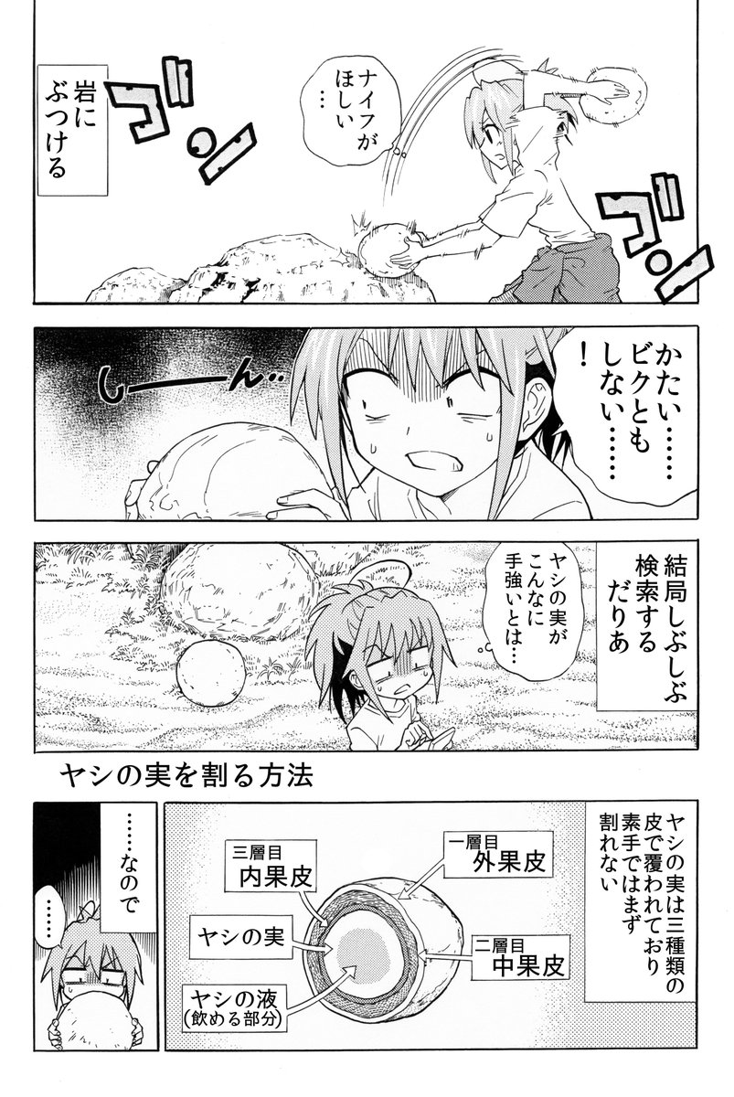 大塚志郎11 21コミティアスペースe16a こちらが正しいヤシの実の割り方です ヤシの実は三層の分厚い皮に覆われていて簡単には割れないのです T Co 91vgypdreu Twitter 大塚志郎11 21コミティアスペースe16a こちらが正しいヤシの実の割り方です ヤシの実は三層の分厚い皮に覆われていて簡単には割れないのです T Co 91vgypdreu Twitter