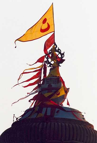 Some facts:Any piece of cloth is dominated by the wind to fly according to its course. But the flag mounted on top of Jagannath Temple is a unique exception to the principle. This flag flows in opposite direction to the wind's course without any scientific background to back it.