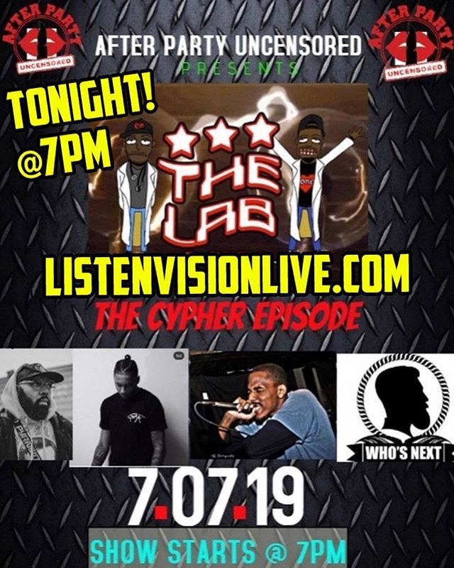 TheLabOLM's tweet image. WATCH US TONIGHT LIVE!!! we’ll be vibin and rhymin w/ the homies at Afterparty Uncensored Podcast 7PM s/o @afterpartyuncensored @kingbarzz_e4m @songwriterdc @listenvision #thelabcyphers #dmvhiphop #fortheculture #freestylerap #cyphershow #videopodcast #l… ift.tt/2LIeCUn