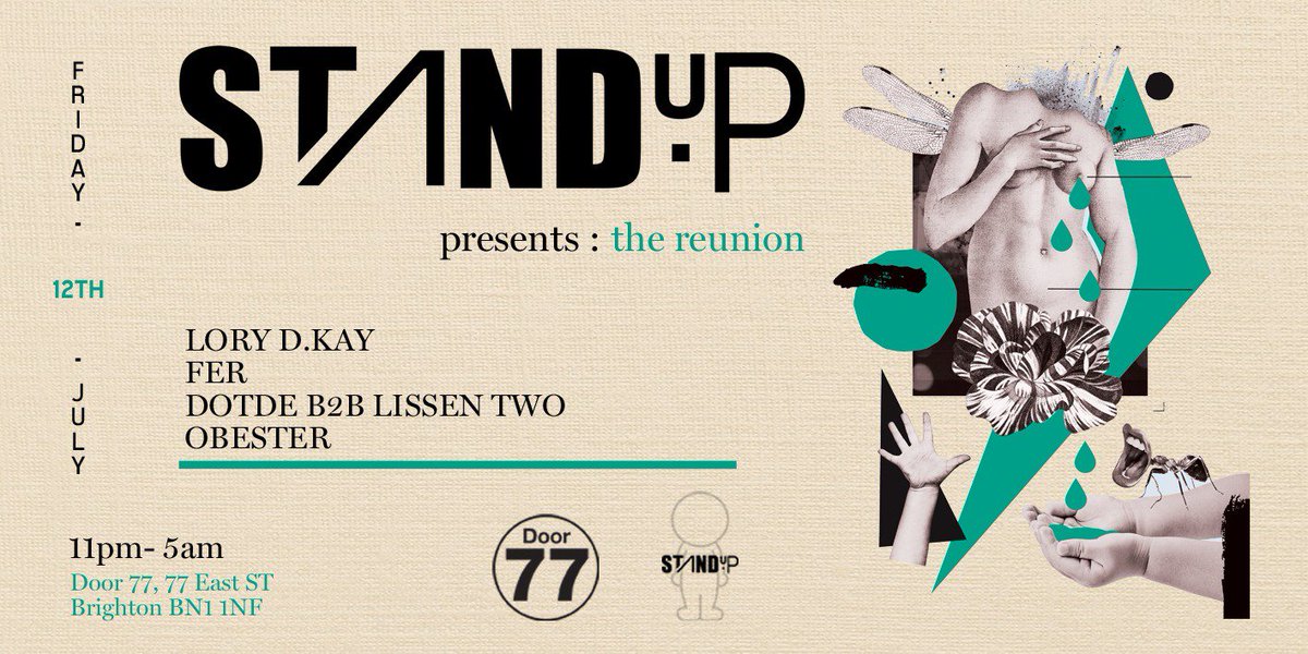 Don't miss the next edition of Stand Up, coming to <a href="/Door77Club/">DOOR 77</a> next weekend! Top quality music, <a href="/MartinAudioLtd/">Martin Audio Ltd</a> powered! 

More info: facebook.com/events/4283863…