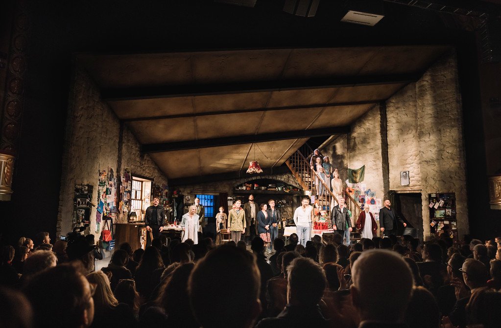 broadwaycom's tweet photo. Happy final performance to everyone at @TheFerrymanBway! https://t.co/CeQpk9VASm https://t.co/JaXaDrqXoI