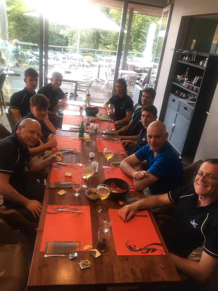 Team dinners don’t get better than this! Thanks to Andrew Duncan for treating the team to a special meal at the Boathouse Restaurant at Kontich lake.