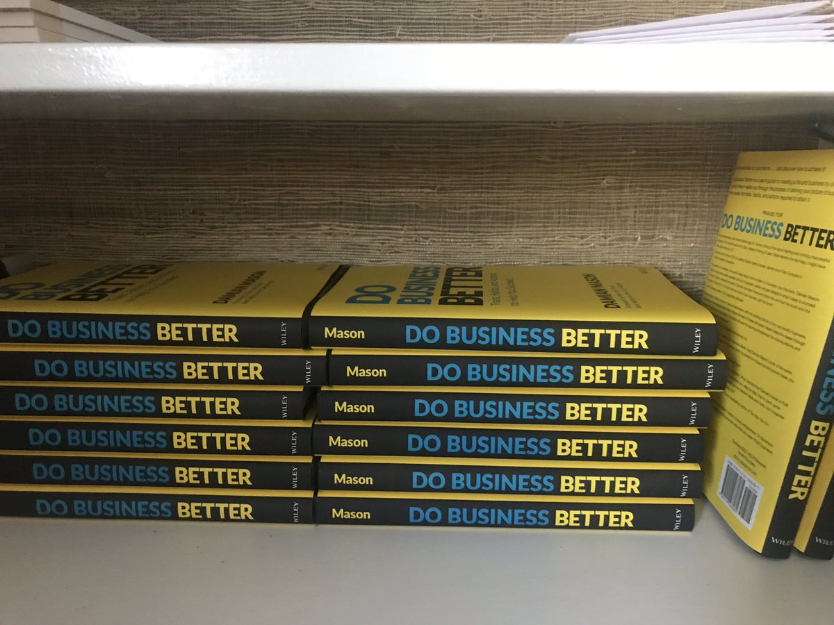 Kick the second half of 2019 square in the butt. Pick up “Do Business Better” and apply the lessons. These books ain’t gonna buy themselves America!  #constantlearning #business #lifebychoice #habits