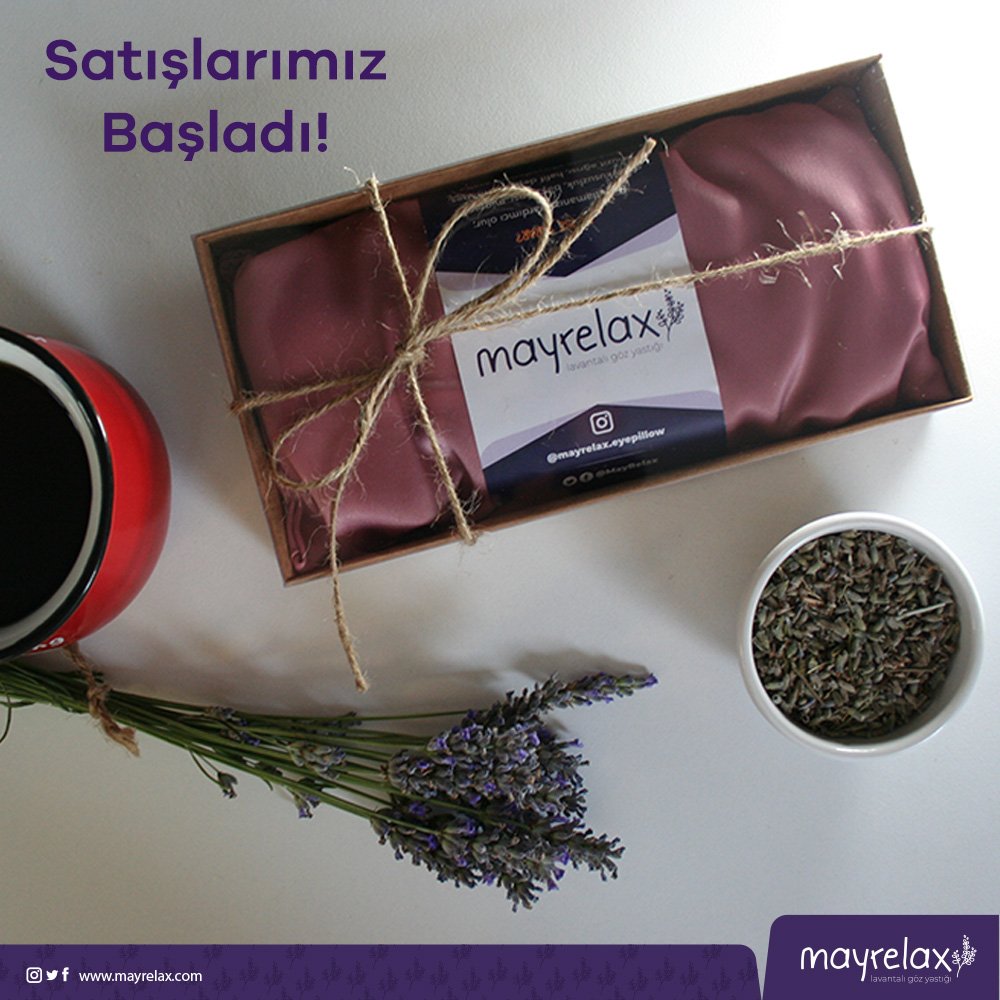 Lavantalı Göz Yastıklarımızın Satışını Başlattık! 
#mayrelax #lavanta #lavantalıgözyastığı #gözyastığı #rahatlama #migren #başağrısı #yorgunluk #stres #anksiyete #uyku #yoga #yogadersleri #meditasyon #lavender #lavendereyepillow #eyepillow